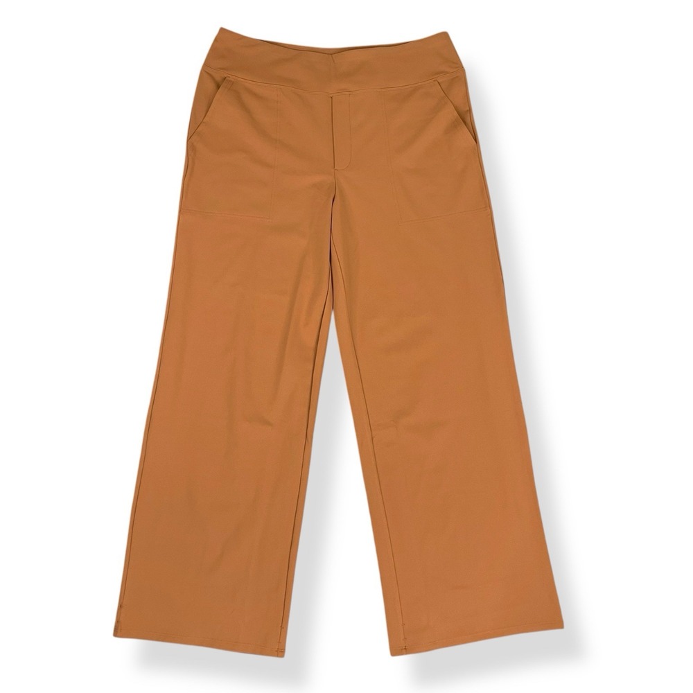 G4Free Leggings Women XXL Orange High Waist Straight Pants Sweatpants NWT
